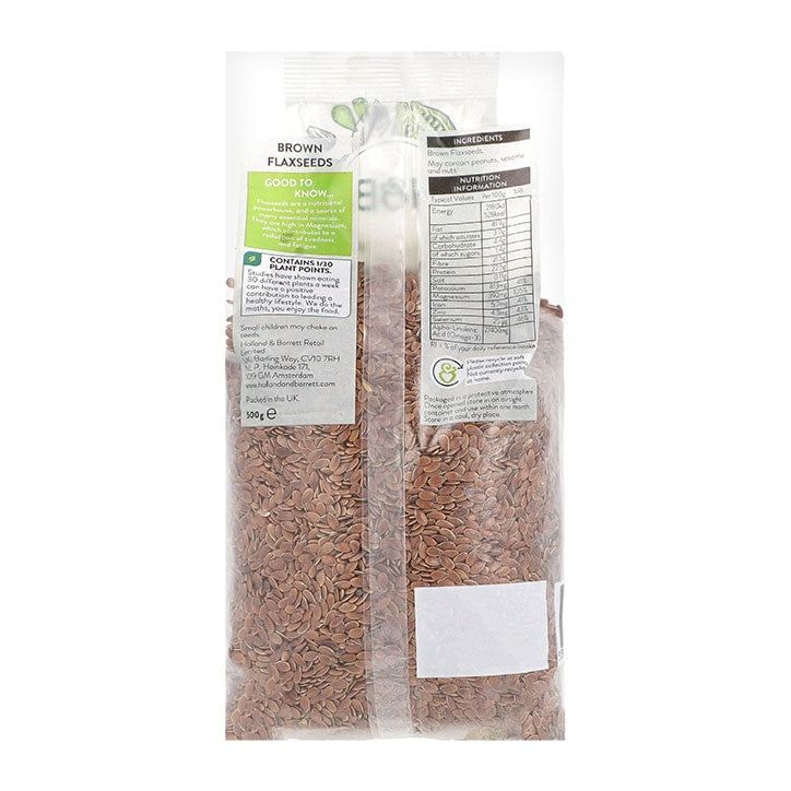 Holland &amp;amp; Barrett Brown Flaxseed 500g