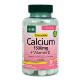 Holland &amp;amp; Barrett Chewable Calcium + Vitamin D 90 Tablets