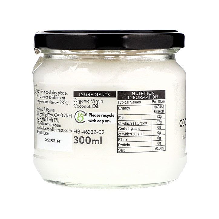 Holland &amp;amp; Barrett Coconut Oil 300ml