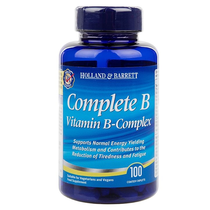 Holland &amp;amp; Barrett Complete B Vitamin B Complex 100 Caplets Default Title