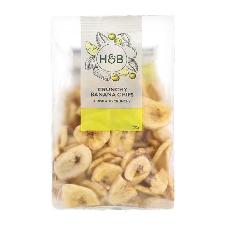 Holland & Barrett Crunchy Banana Chips 210g