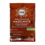 Holland &amp;amp; Barrett Dark Chocolate Almonds 30g