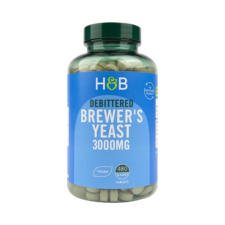 Holland & Barrett Debittered Brewer's Yeast 3000mg 480 Tablets