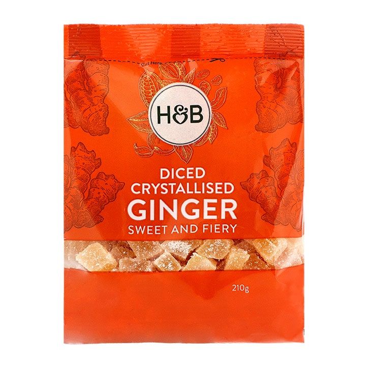 Holland &amp;amp; Barrett Diced Crystallised Ginger 210g