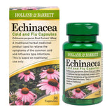 Holland &amp;amp; Barrett Echinacea Cold &amp;amp; Flu 100 Capsules 140mg