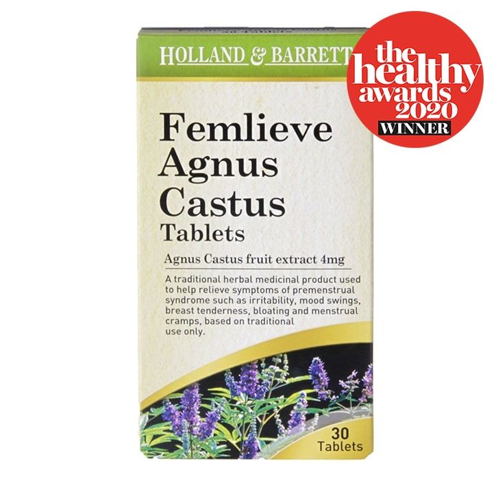 Holland &amp;amp; Barrett Femlieve Agnus Castus 4mg 60 Tablets