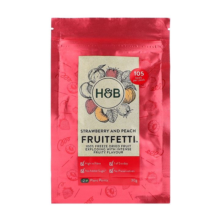 Holland &amp;amp; Barrett Fruitfetti Banana &amp;amp; Blueberry 30g Raspberry &amp;amp; Apple