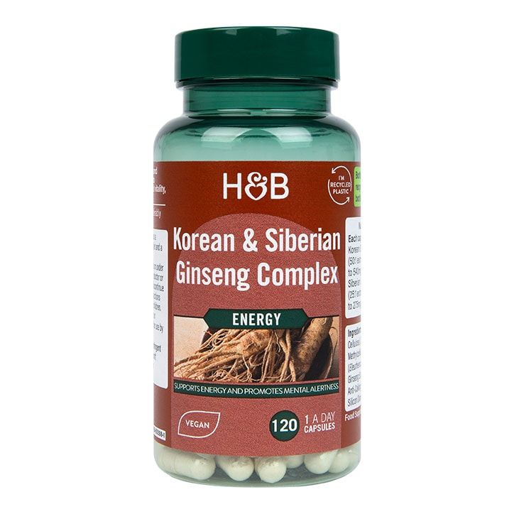 Holland &amp;amp; Barrett Ginseng Complex 120 Tablets