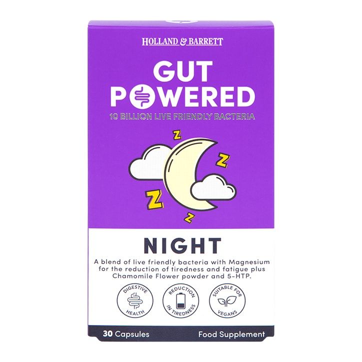 Holland &amp;amp; Barrett Gut Powered Night 30 Capsules