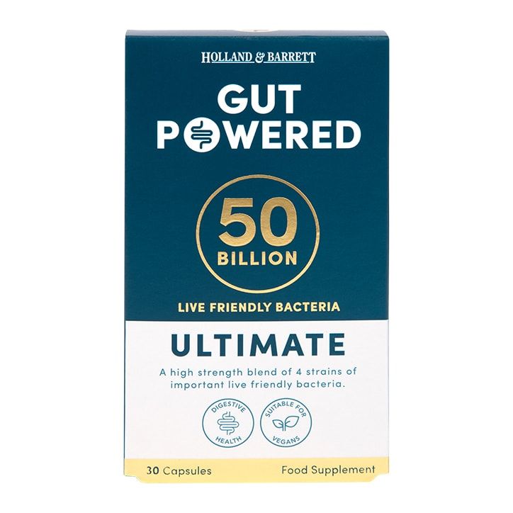 Holland &amp;amp; Barrett Gut Powered Ultimate 50-Billion 30 Capsules