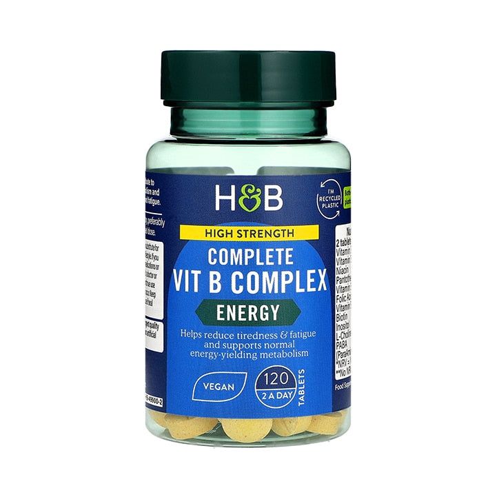 Holland & Barrett High Strength Complete Vit B Complex 120 Tablets