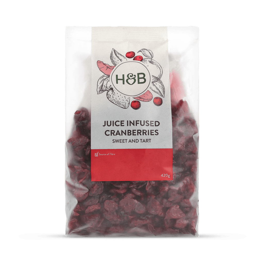 Holland & Barrett Juice Infused Cranberries 420g