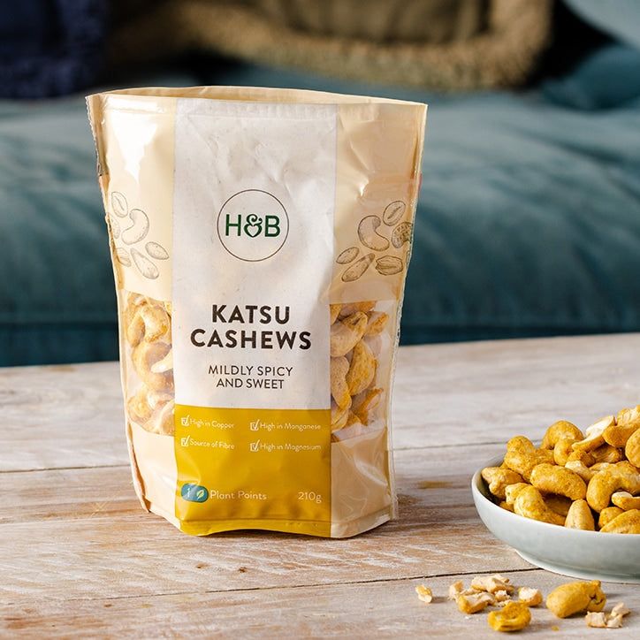 Holland &amp;amp; Barrett Katsu Cashews 210g