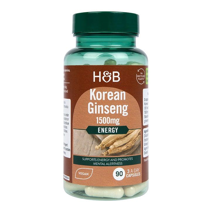 Holland &amp;amp; Barrett Korean Ginseng 90 Capsules