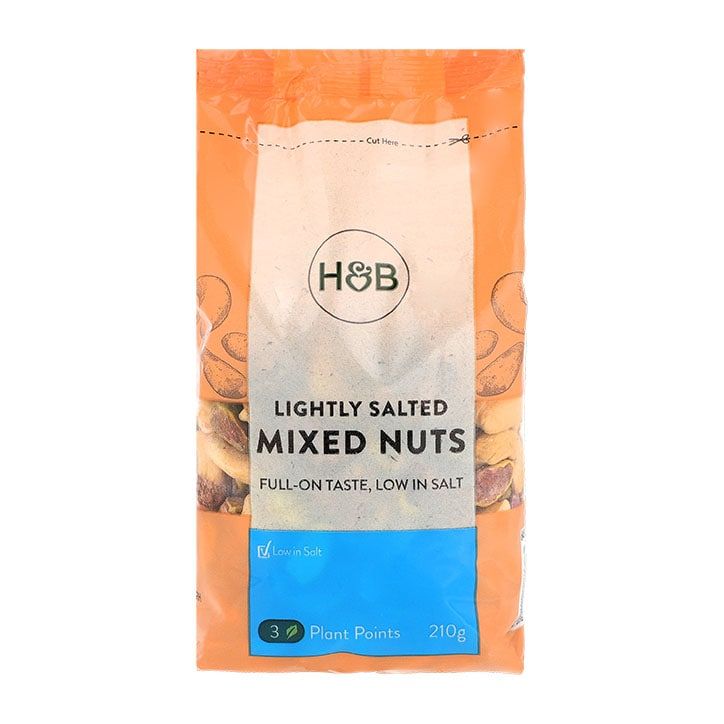 Holland &amp;amp; Barrett Lightly Salted Peanuts, Cashews &amp;amp; Pistachios 210g