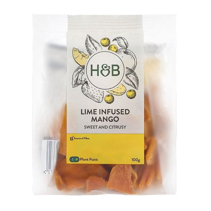 Holland & Barrett Lime Infused Mango 100g