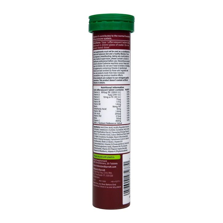 Holland &amp;amp; Barrett Multivitamin Effervescent 20 Tablets