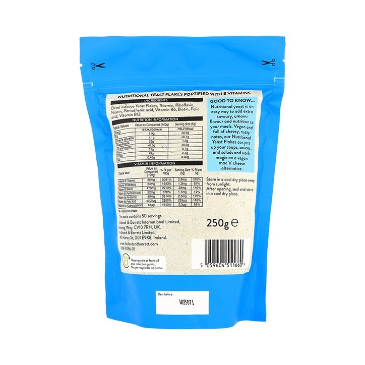 Holland &amp;amp; Barrett Nutritional Yeast Flakes 250g
