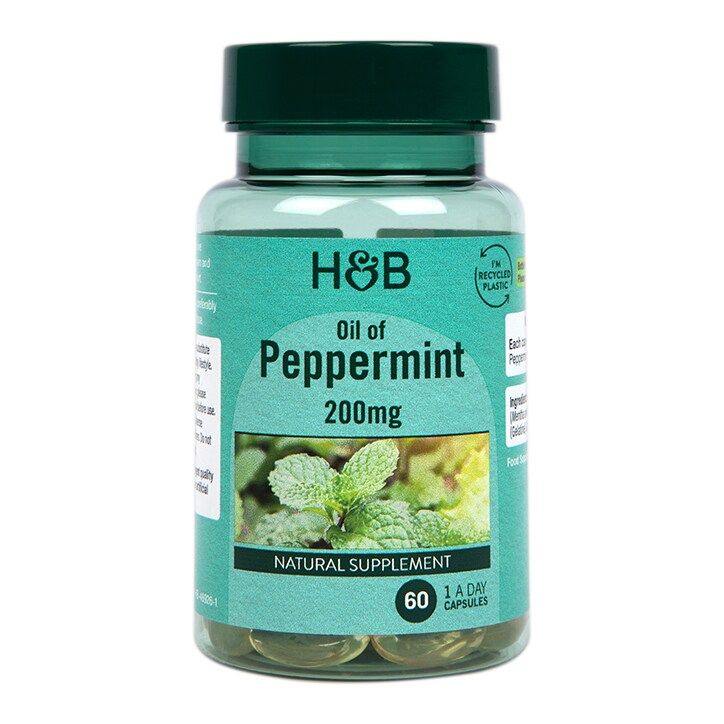 Holland & Barrett Oil of Peppermint 60 Capsules