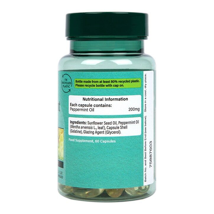 Holland &amp;amp; Barrett Oil of Peppermint 60 Capsules