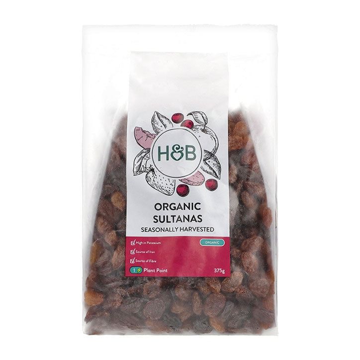 Holland & Barrett Organic Sultanas 375g