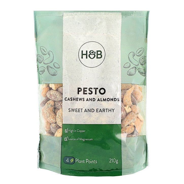 Holland &amp;amp; Barrett Pesto Cashews &amp;amp; Almonds 210g