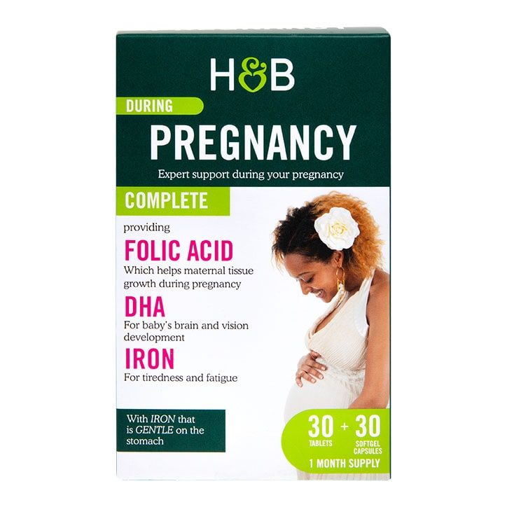 Holland &amp;amp; Barrett Pregnancy Complete 30 Tablets + 30 Capsules