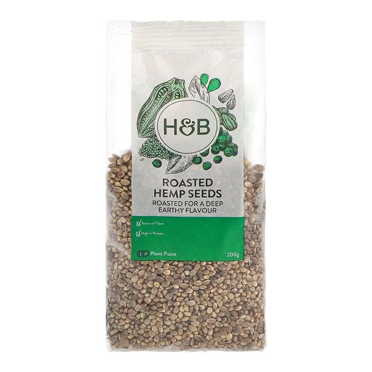 Holland &amp;amp; Barrett Roasted Hemp Seeds 200g