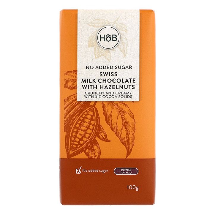 Holland &amp;amp; Barrett Swiss White Chocolate 100g