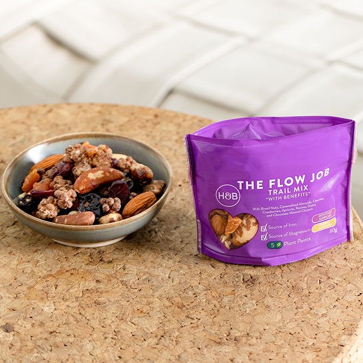 Holland & Barrett The Flow Job Trail Mix with Benefits 30g