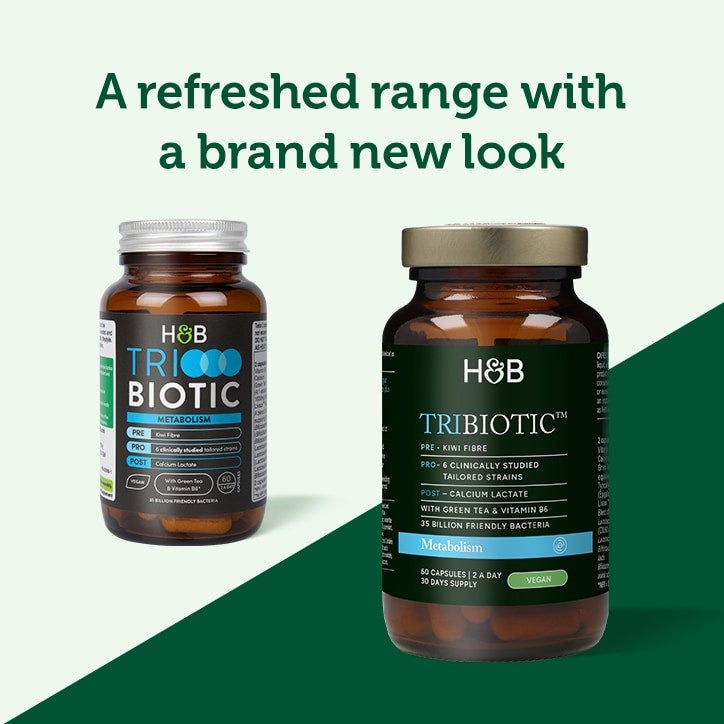 Holland &amp;amp; Barrett Tribiotics Metabolism 60 Capsules