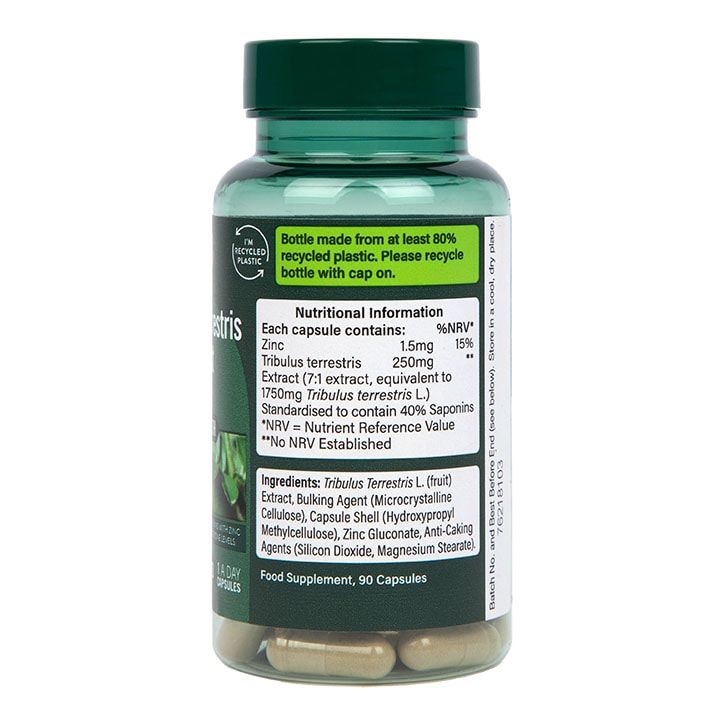 Holland &amp;amp; Barrett Tribulus Terrestris Extract 250mg 90 Capsules