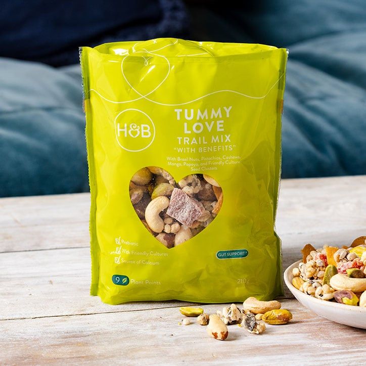 Holland &amp;amp; Barrett Tummy Love Trail Mix with Benefits 210g