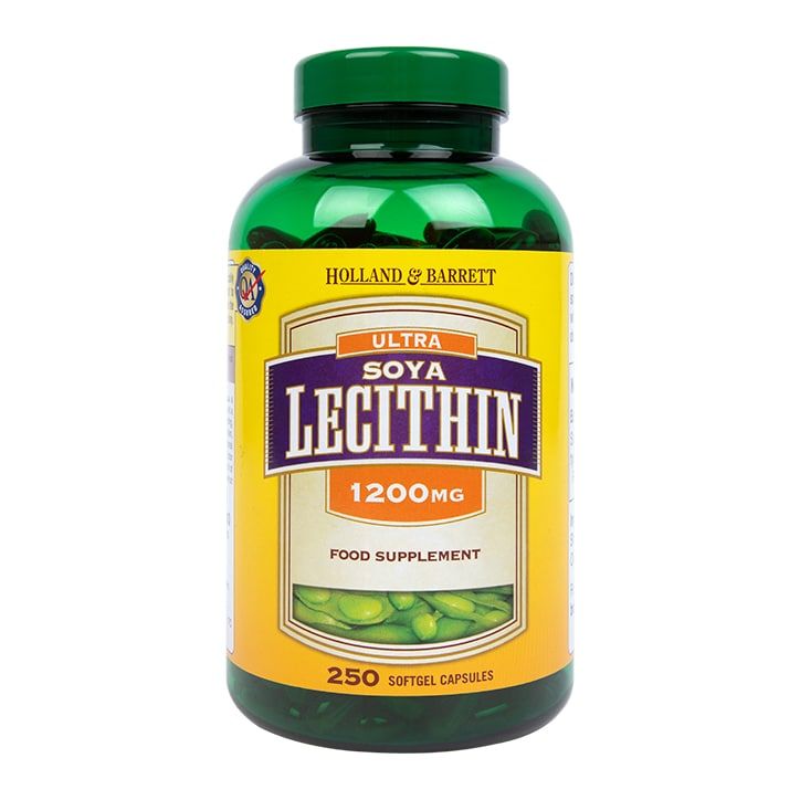 Holland &amp;amp; Barrett Ultra Soya Lecithin 250 Capsules 1200mg