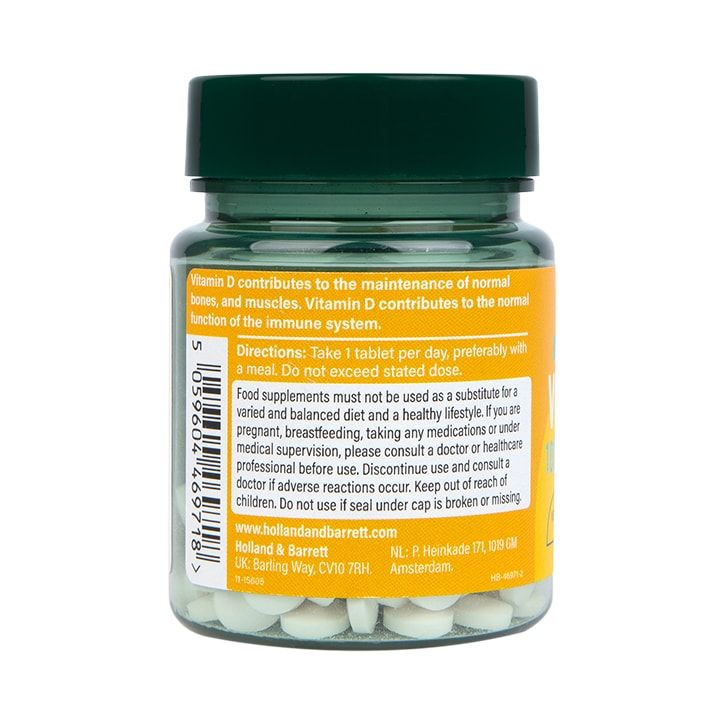 Holland &amp;amp; Barrett Vitamin D 3000 I.U. 75ug 120 Tablets