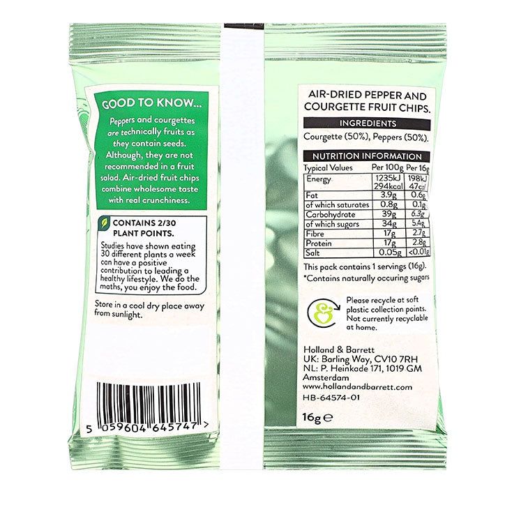 Holland &amp;amp; Barrett Watermelon Chips 18g