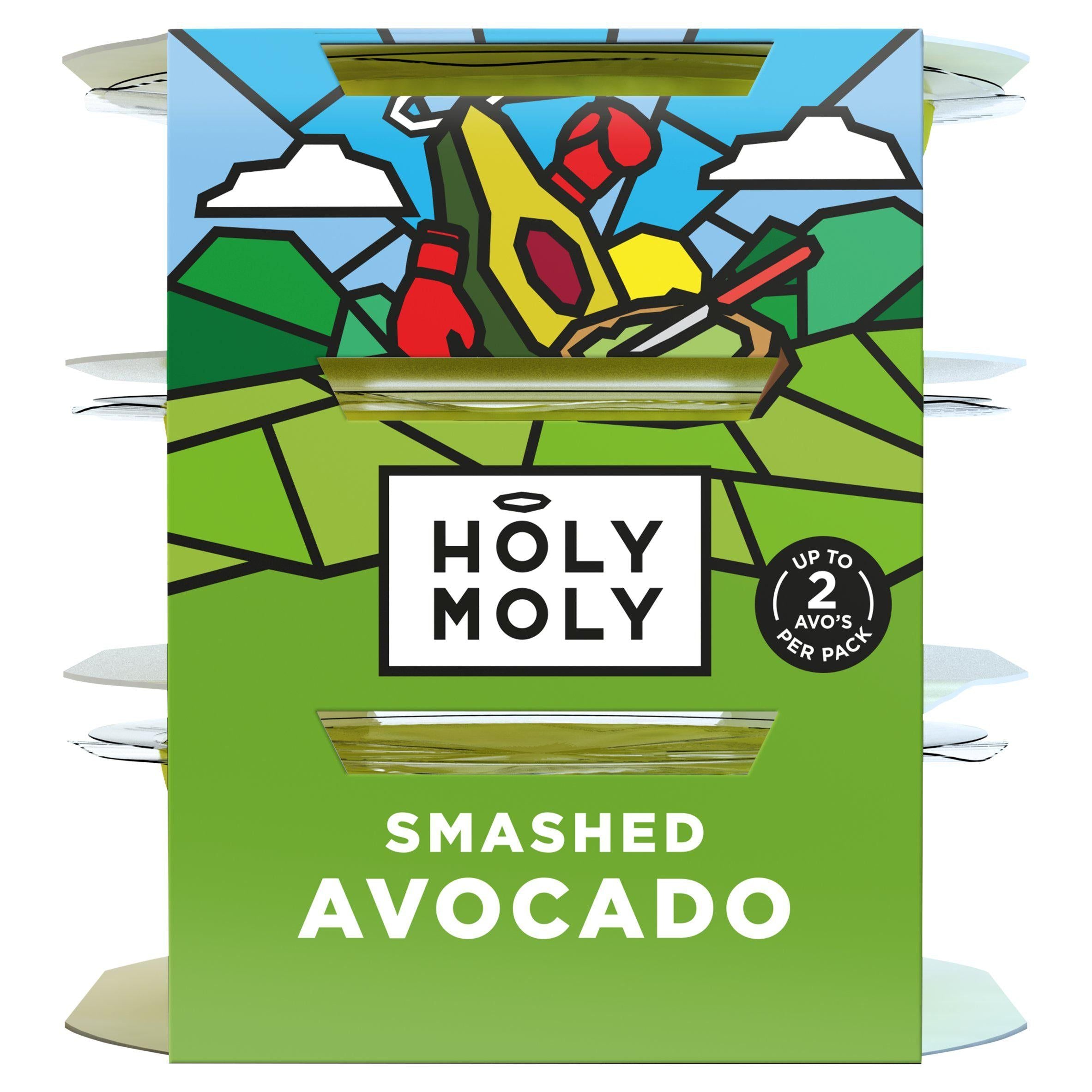 Holy Moly Minis Smashed Avocado 3x57g