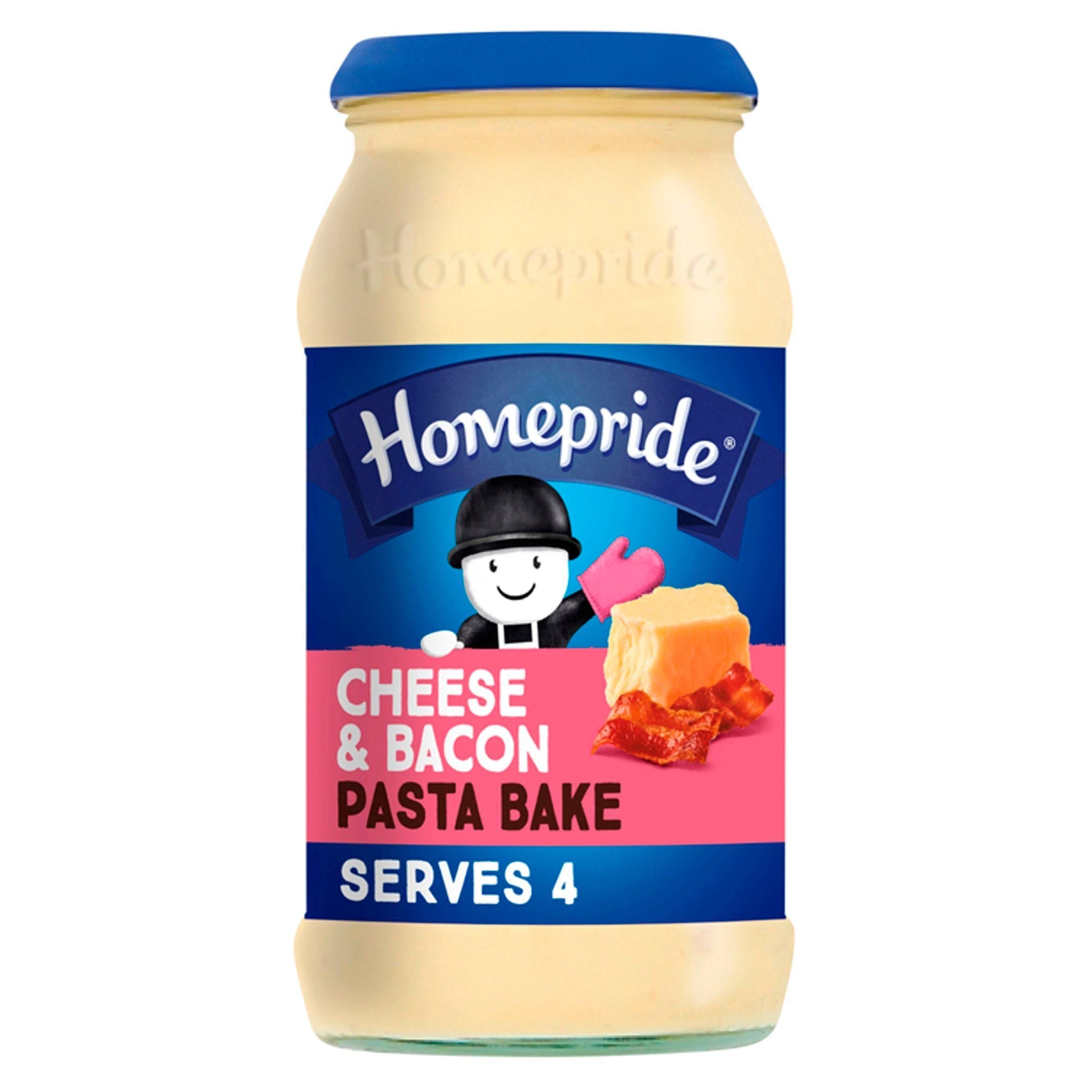Homepride Cheese &amp;amp; Bacon Pasta Bake Sauce 485g