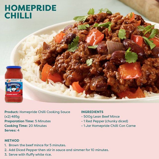 Homepride Chilli Cooking Sauce