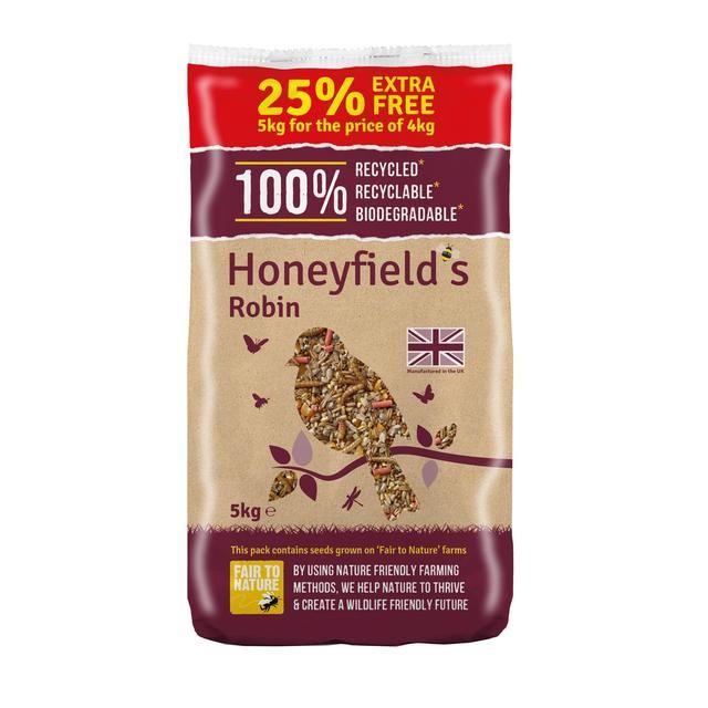 Honeyfield's Robin Wild Bird Food 25% Extra Free   5kg