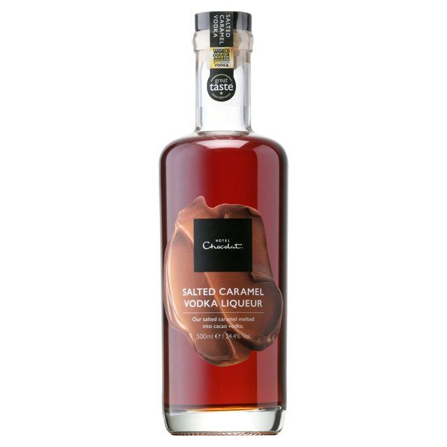 Hotel Chocolat Salted Caramel Cocoa Vodka Liqueur   50cl