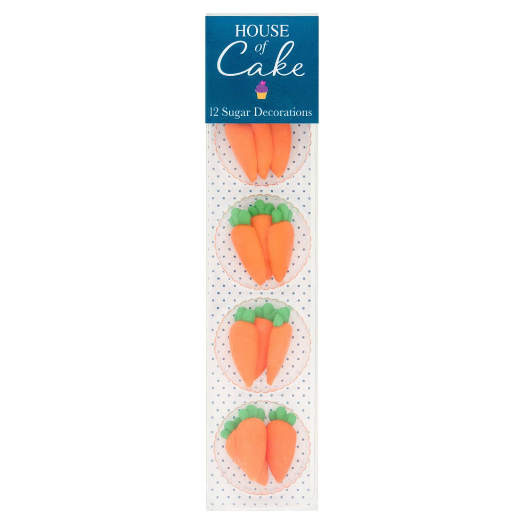 House of Cake Carrot Sugar Decorations 25g