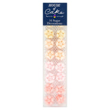 House of Cake Pink Ombre Flower Cake Decorations x16
