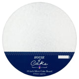 House of Cake Round Silver Cake Board 10 inch