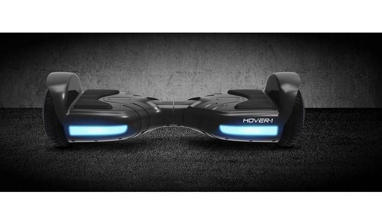 Hover-1 Rival Electric Hoverboard with LED Wheels - Black