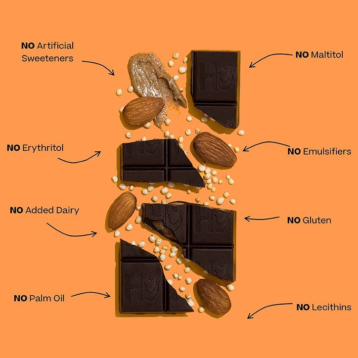 Hu Crunchy Mint Dark Chocolate Bar 60g