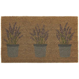 Hug Rug Lavender Print Door Mat