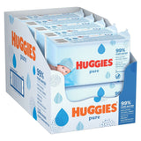 Huggies Pure Baby Wipes, 10 x 72 Wipes