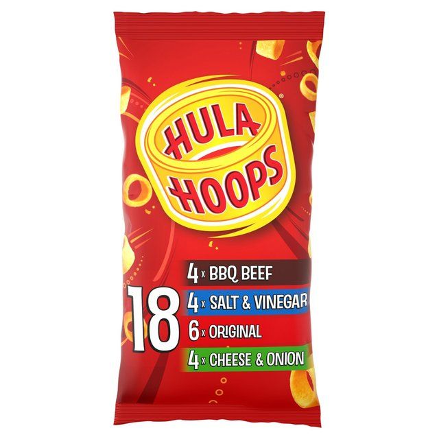 Hula Hoops Variety Crisps   18 per pack