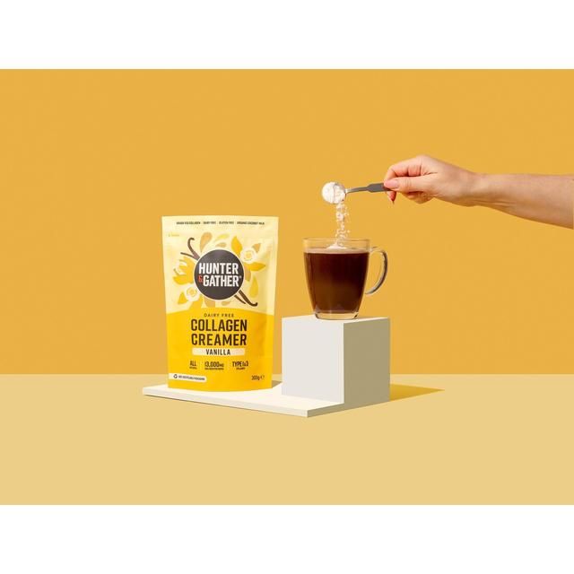 Hunter &amp;amp; Gather Vanilla Collagen Creamer   300g